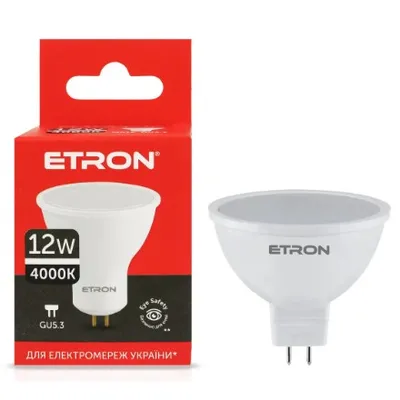Лампа  світлодіодна MR16 220 В 12  Вт 80860 ETRON