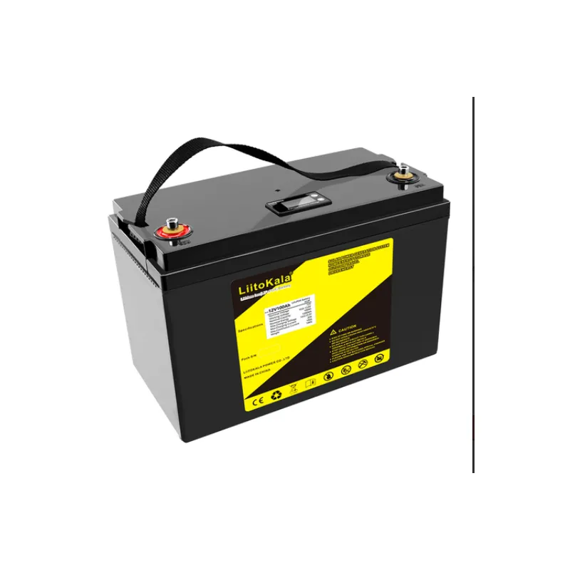 Акумулятор LiitoKala LiFePO4 12V100Ah+LCD (Size: 330*170*220mm) код 10175 