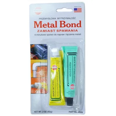 Клей епоксидний 2 туби 52 мл Metal Bond 8520
