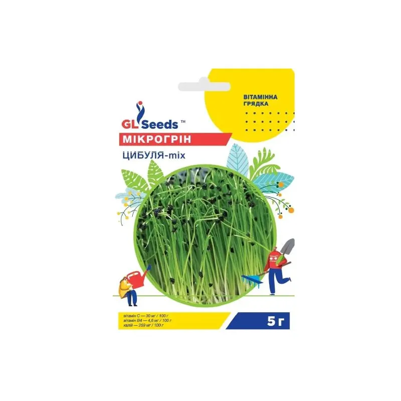Мікрогрін цибуля мікс 5 г 51240 GL SEEDS 