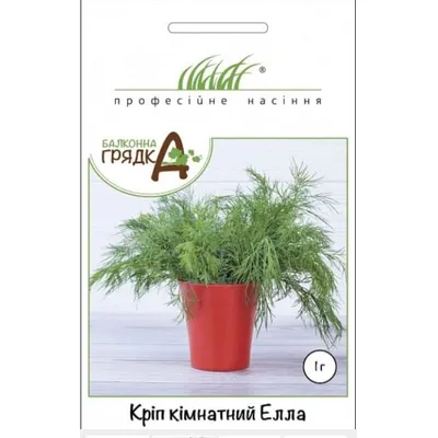 Проф насіння Кріп кімнатний Елла 1 г. 010136