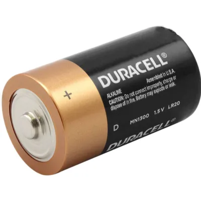 Батарейка R20 лужна 9780 Duracell