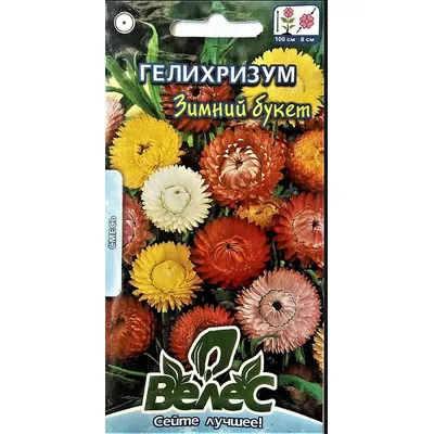 Геліхрізум Зимовий  букет 0,3 г 3003 Велес