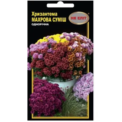 Хризантема махрова суміш 0,2 г 3017 НК Еліт