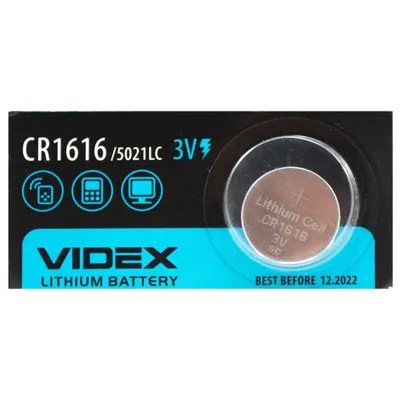 Таблетка СR1616 2217 Videx
