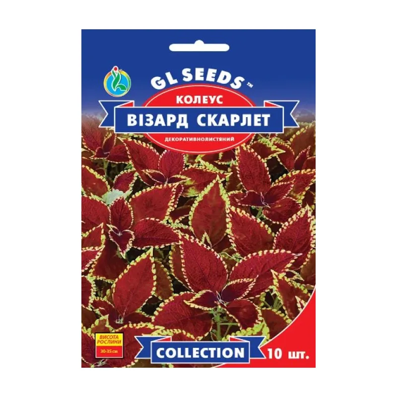 Колеус  Візард Скарлет 10 шт 99421 GL SEEDS 