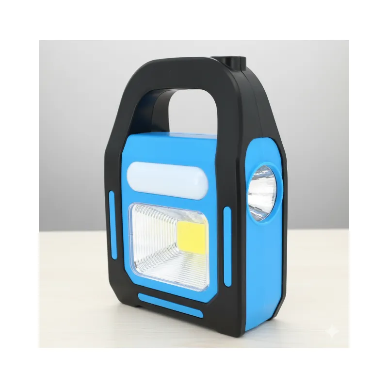 Ліхтар акумуляторний кемпінговий  HB-9707A-1LED+COB+LED Power Bank портативний код 10190  - фото 1