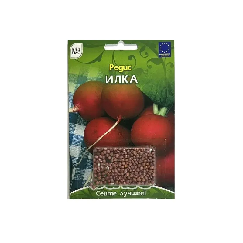 Редиска Ілка 300шт інкруст. евроблистер 3096 Велес 