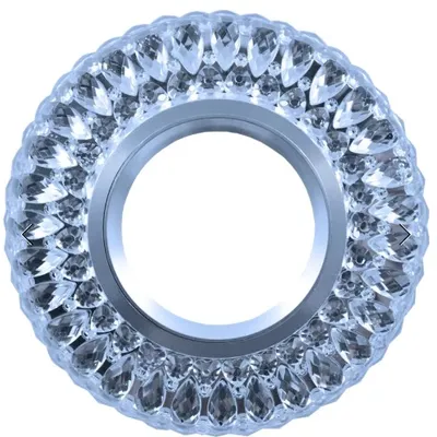 Світильник Crystal 2  MR16 з діодним підсвічуванням 3Вт блакитний 60380 Right Hausen