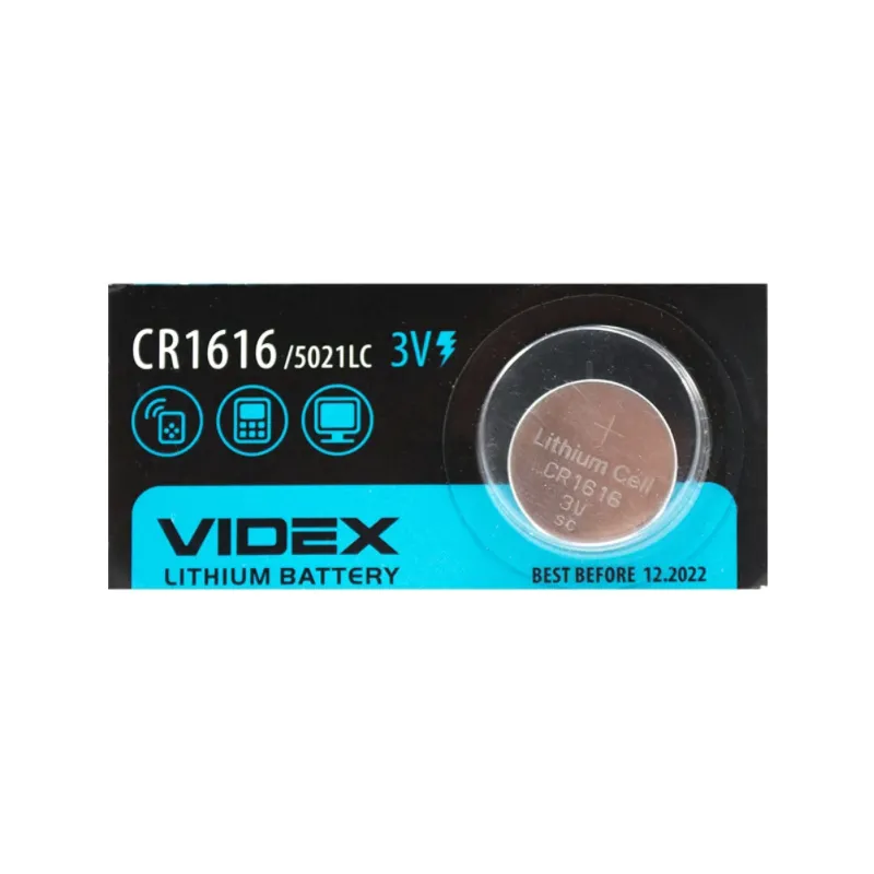 Таблетка СR1616 2217 Videx 