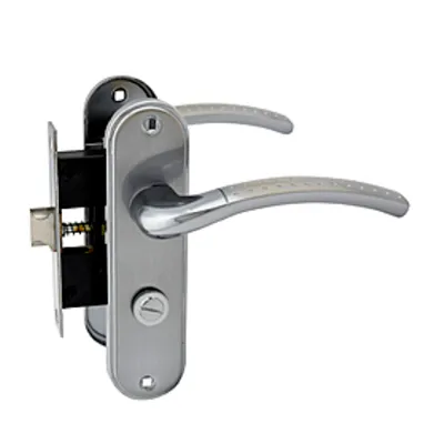 Ручка міжкімнатна під засувку  BK-71106  15-01  50мм  SN/PS хром 6850 F.Z.B