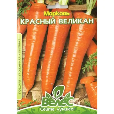 Морква Червоний велетень 15гр МАКСІ 99515 Велес