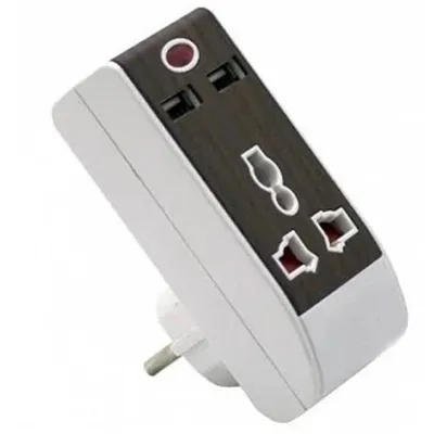 Європерехідник LMA324 2USB 2.1A 5994 Lemanso