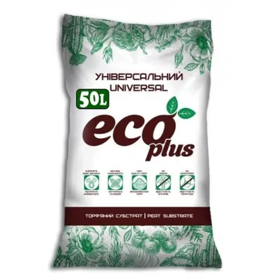 Субстрат універсальний ECO PLUS 50 літрів 4119