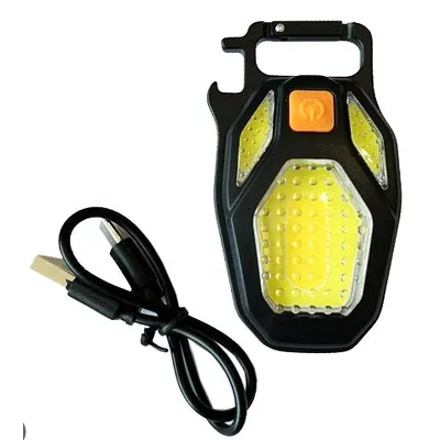 Ліхтар акумуляторний LL-203-COB,  зарядка USB 9027