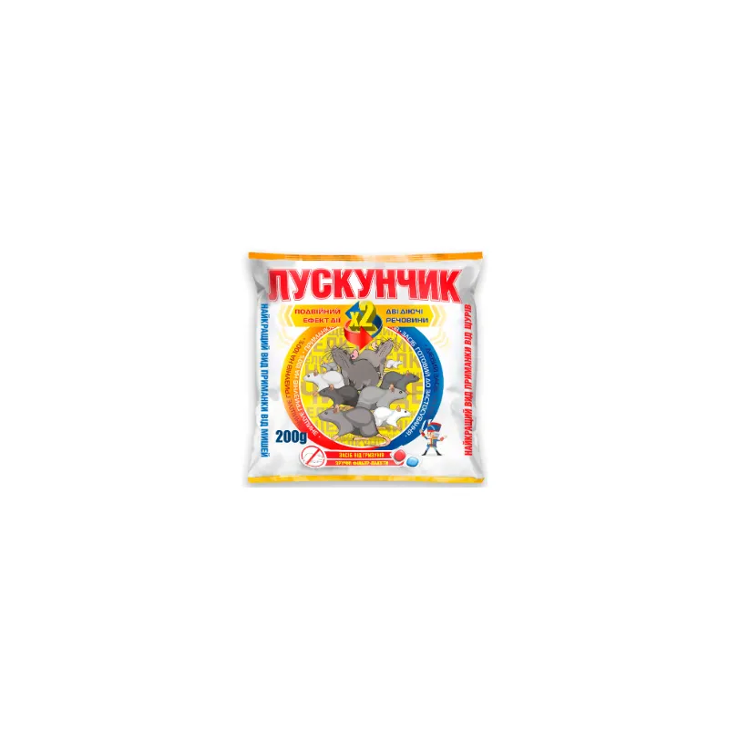 Лускунчик 200 г тісто в фільтр пакетах 306 