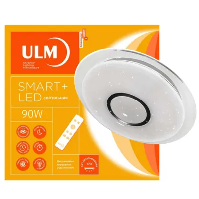 Світильник накладний ULMS SMART R05-S-450-90-Z/P3 90 Вт, 7200 Лм, 57 см 8163 ULM