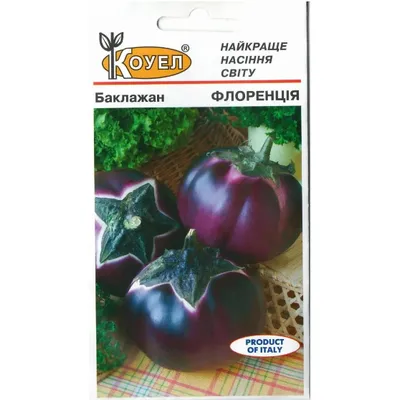Баклажан Флоренція  0,5 г ТМ Коуел 99722