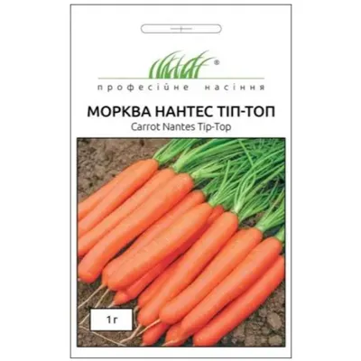 Проф насіння Морква Нантес Тіп-Топ 1гр. 000137