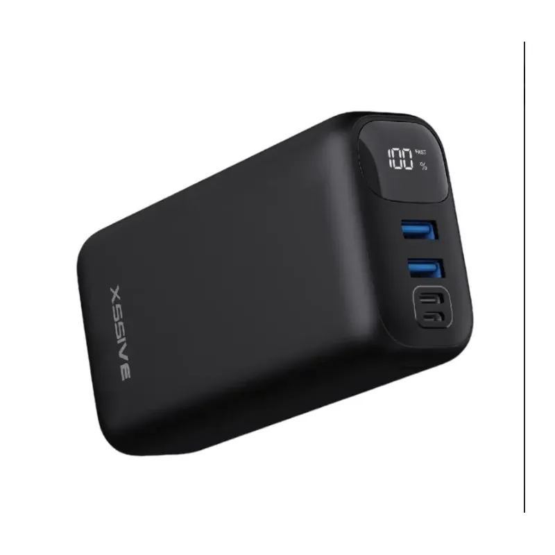 POWER BANK Портативний зарядний пристрій XSSIVE 30000mAh XSS-PB23 PD20W black 30000 мАг п118 