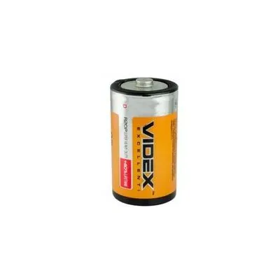 Батарейка R20 сольова 9777 Videx