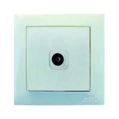 Розетка Velena   TV одинарна   біла 5642 Right Hausen