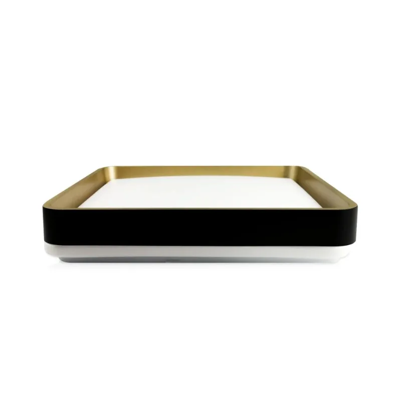 Світильник накладний SMART MODERN  2008 - ESP - 1  48 Вт, 3375 Лм, 38 см gold/black 2008 ETRON 