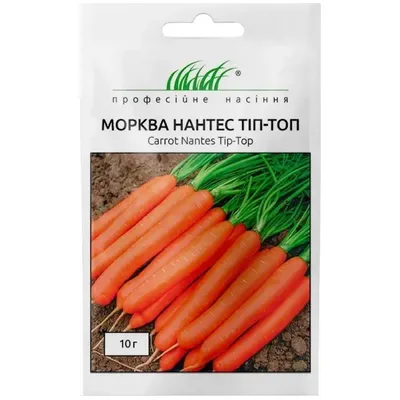 Проф насіння Морква Нантес Тіп-Топ, 10г 6556