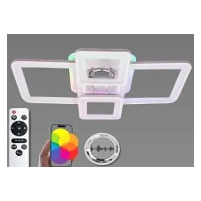 Люстра світлодіодна 70  Вт біла  RGB + музична 1269/4 VALESO