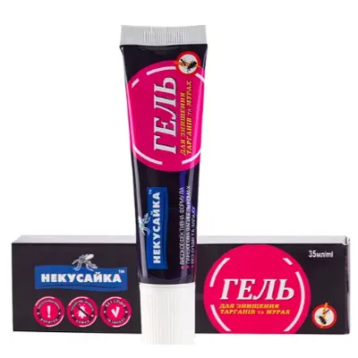 Гель для знищення тарганів та мурах 35 мл 4154 Некусайка