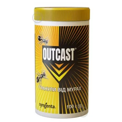 OUTCAST гранули від мурах 100 г 0870 Syngenta