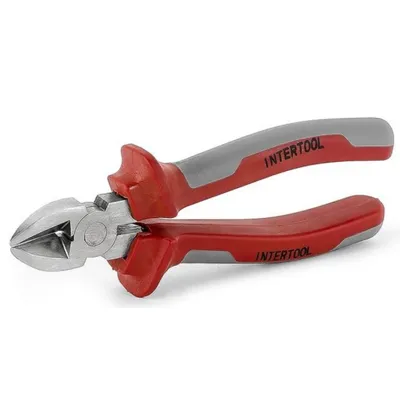 Бокорізи  червоно-сірі 160мм 0144 INTERTOOL