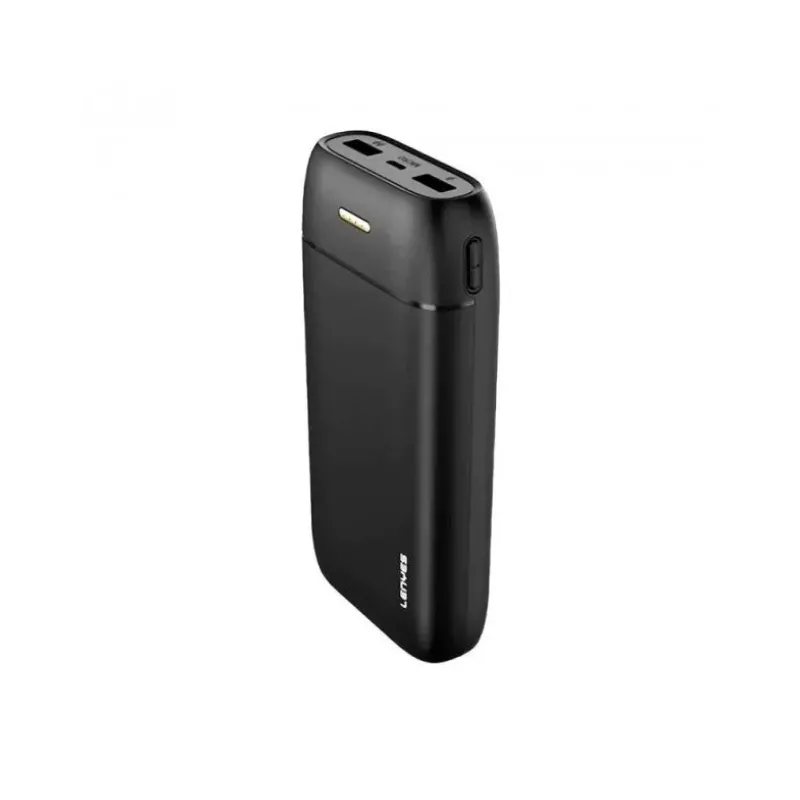 POWER BANK Портативний універсальний акумулятор LENYES PX267 Black 20000mAh 2A 5W USB,Type-C,MicroUSB код 10189 
