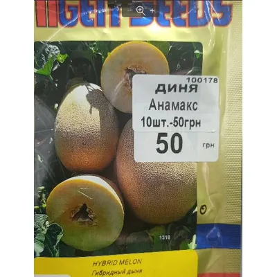 Проф насіння диня Анамакс  F1 ,10 шт.(фас) 100178