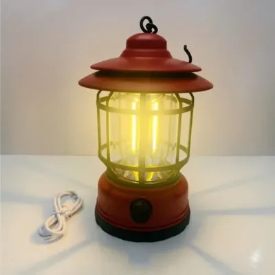 Ліхтар акумуляторний Кемпінговий акумуляторний ліхтар Camping Lamp 27S, 1200 мА·год один акум 18650 код п173
