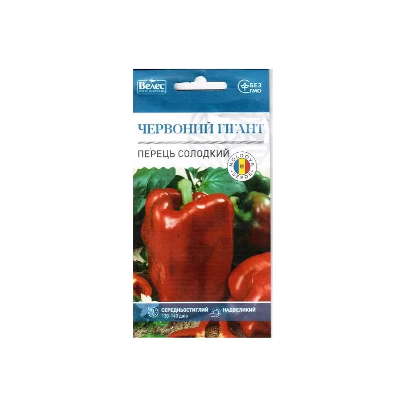 Перець солодкий Червоний гігант 0,3 г 100307 Велес 