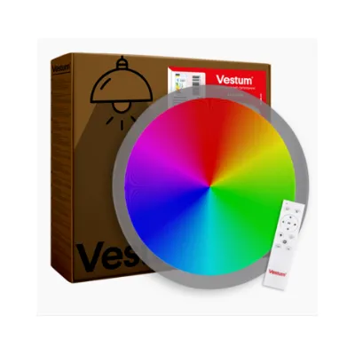 Світильник накладний SMART SATURN  зоряне небо 60 Вт,  RGB, 5600 Лм, 42,5 см 91071 Vestum