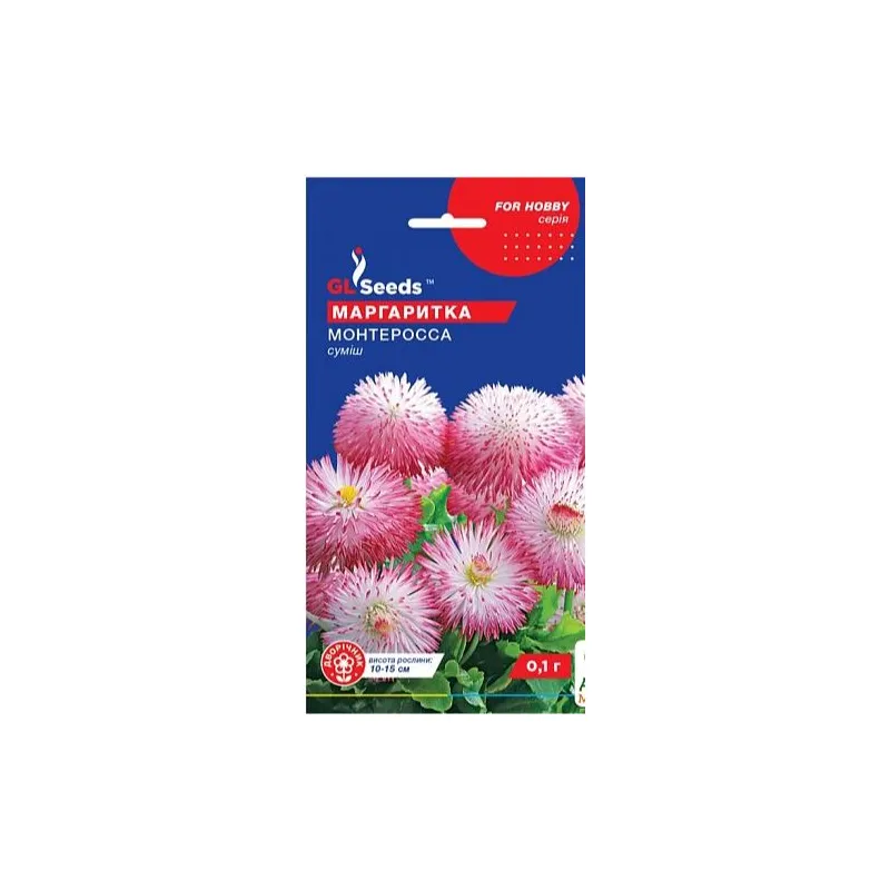 Маргаритка Монтеросса  0,1 гр 3461 GL SEEDS 