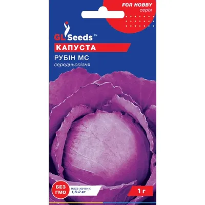 Капуста червонокачанна  Рубін   1 г 31491 GL SEEDS
