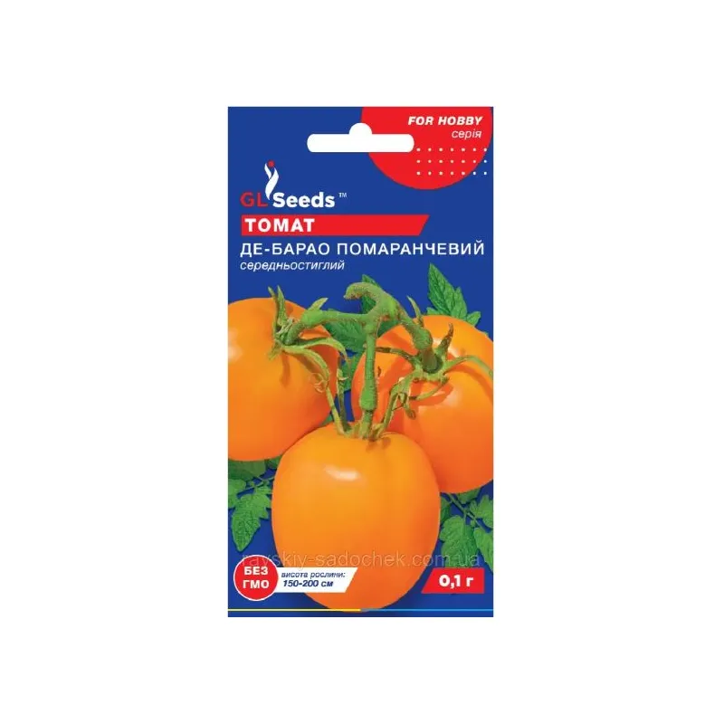 Томат Де Барао помаранчевий 0,1 г. 00065 GL SEEDS 