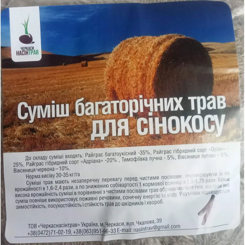 Трава суміш для сінокосу 1 кг 99799 