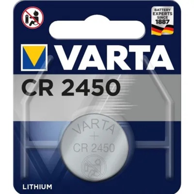 Батарейка таблетка CR2450 4458 Varta