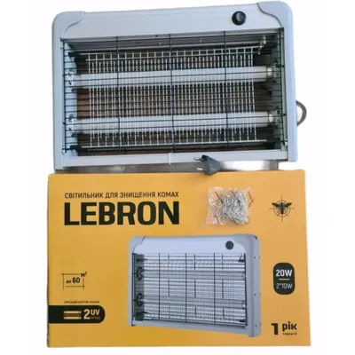 Світильник для знищення комах 2*10 Вт 1946 LEBRON