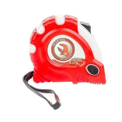 Рулетка 0303 з фіксатором  3 м*16мм 1015 INTERTOOL