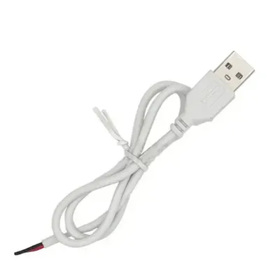 Кабель USB 2A 50 см  білий 808