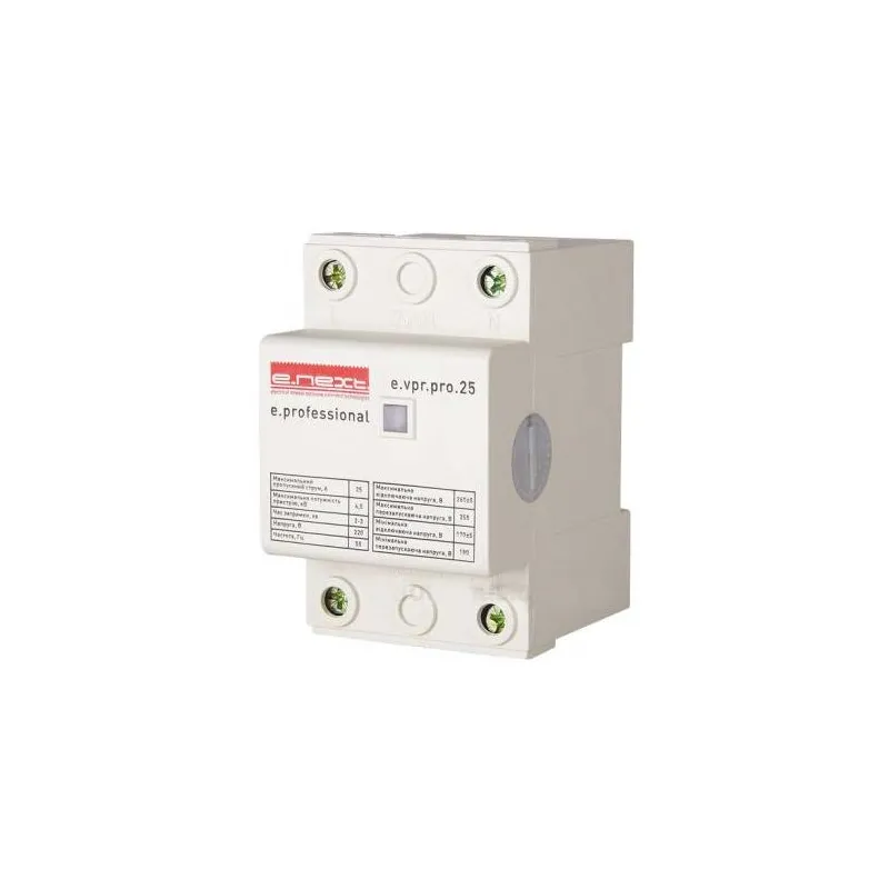 Реле напруги  25A  Enext 4308 