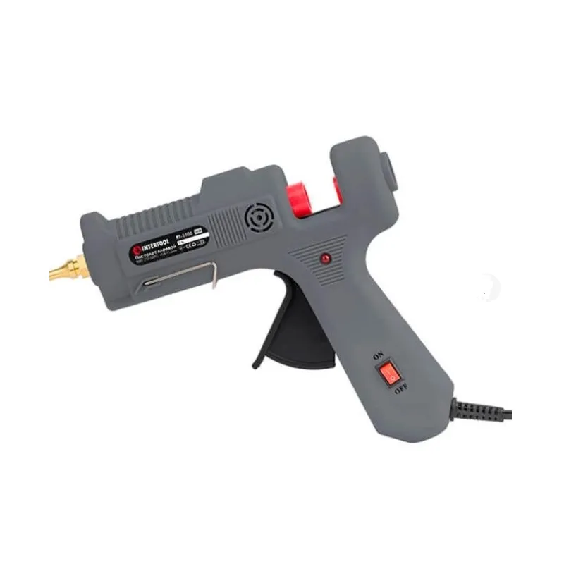 Пістолет клейовий RT-1104 11 мм 80  Вт з вимикачем 9531 INTERTOOL 