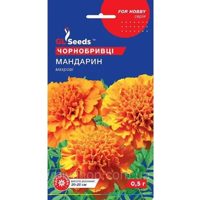 Чорнобривці  Мандарин  0,5 г 5708 GL SEEDS
