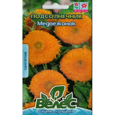 Соняшник декоративний Ведмежатко  1 г 95234 Велес