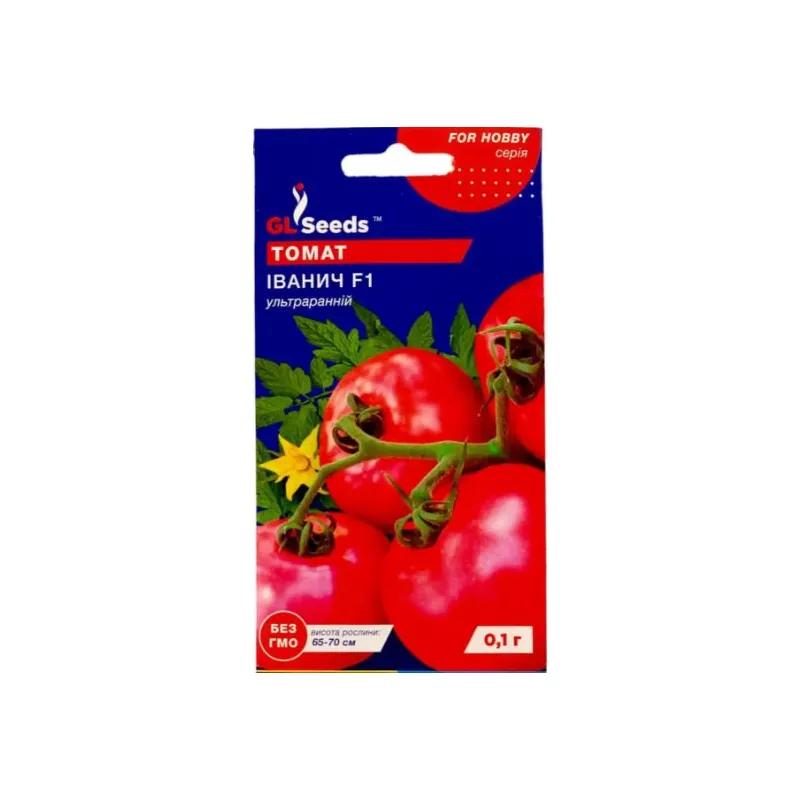 Томат Іванич F1  0,1 г 5357 GL SEEDS 